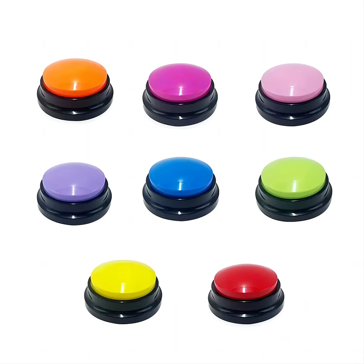 Dog Communication Buttons Voice Recording Button for Pet Training Buzzer Record Playback Funny Gift for Talking Pet
