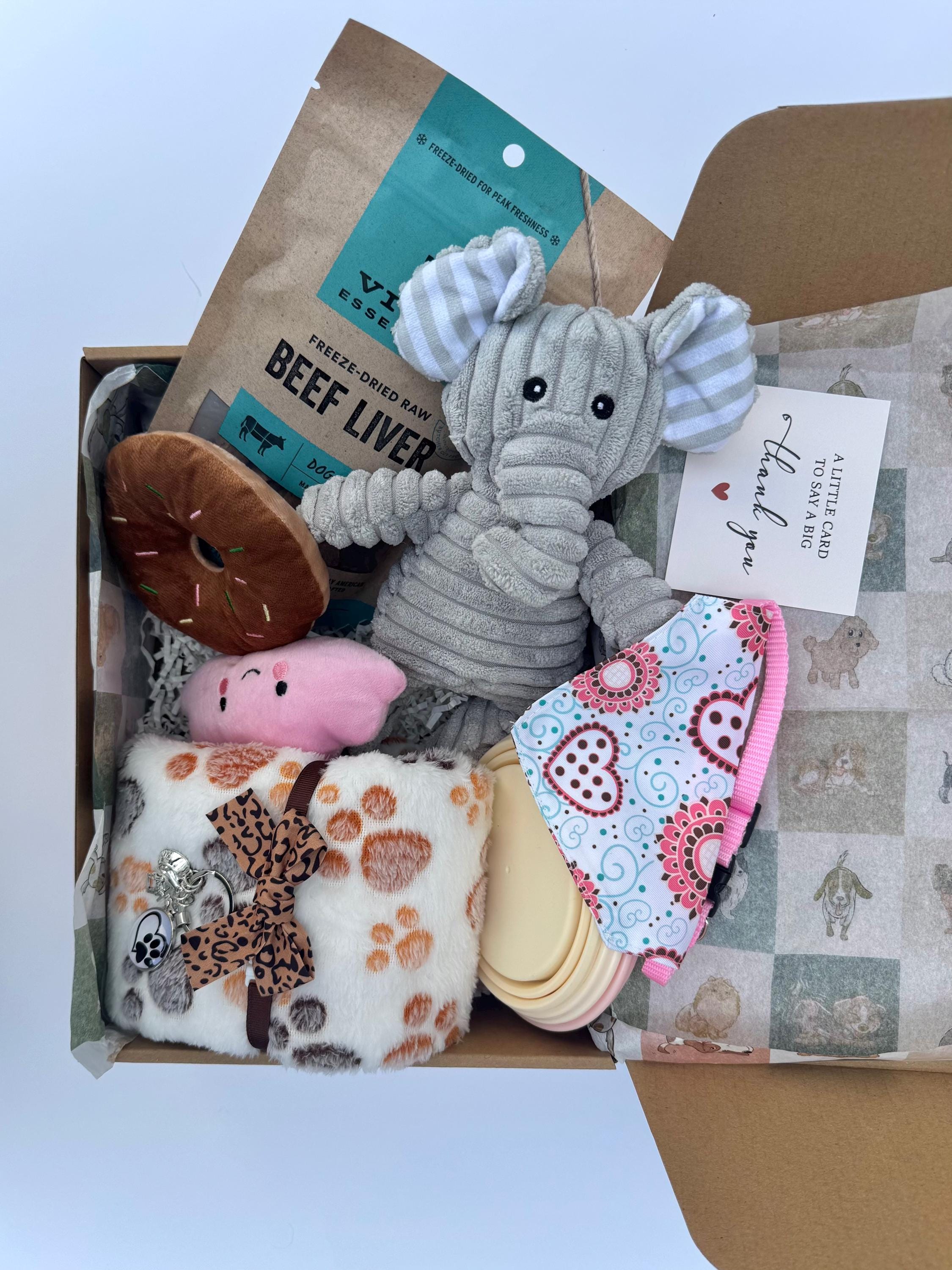 Premium Dog Gift Box – Dog Lover Gift Set with Toys, Treats & Aesthetic Accessories