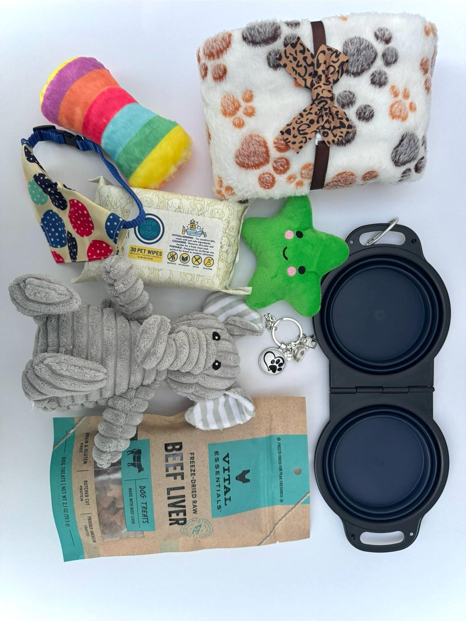Premium Dog Gift Box – Dog Lover Gift Set with Toys, Treats & Aesthetic Accessories