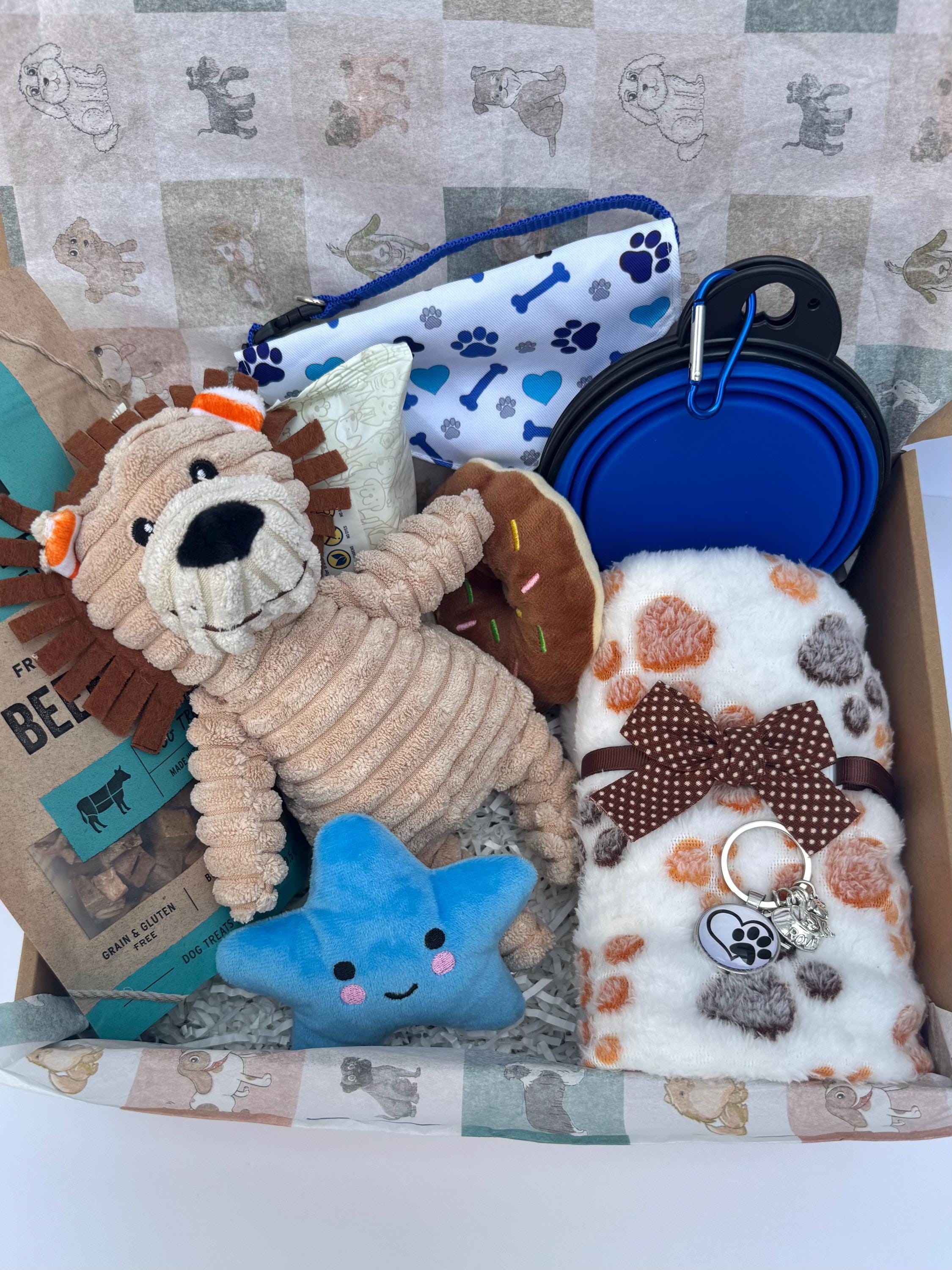 Premium Dog Gift Box – Dog Lover Gift Set with Toys, Treats & Aesthetic Accessories